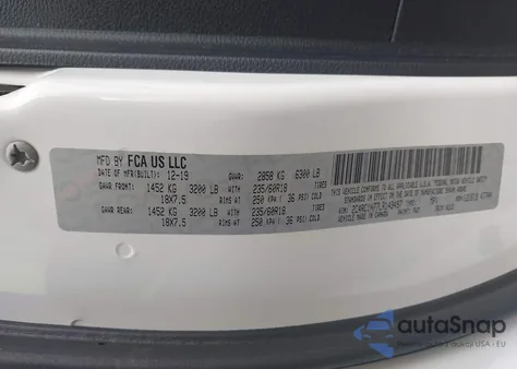 2020 Chrysler Pacifica Hybrid 35Th Anniversary Limited z USA, uszkodzony, nr VIN 2C4RC1N77LR143497